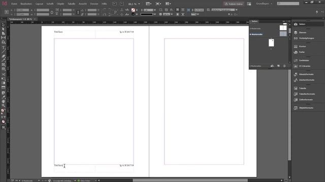 Indesign - Vorlage für eine Diplomarbeit 1/3 смотреть онлайн