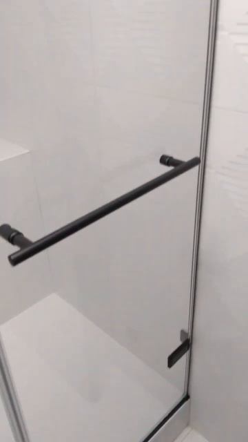 ДВЕРЬ В ДУШЕВУЮ НИШУ TREND DOOR GK-862B, ПРОФИЛЬ ЧЕРНЫЙ МАТОВЫЙ, ПРОЗРАЧНОЕ СТЕКЛО смотреть онлайн