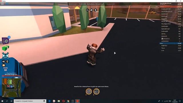 перестрелка с копами [ROBLOX jailbreak] смотреть онлайн