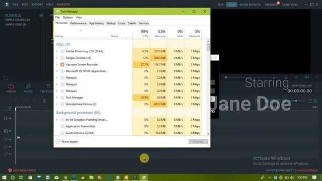Register Wondershare Filmora 8.5.3  2018   100% Working With License Key And Crack For Life Time