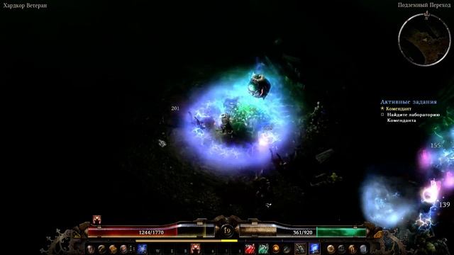 Grim Dawn ЭлектроШаман (1 акт пройден 16-21лвл) смотреть онлайн