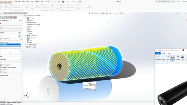 SolidWorks Tutorial #20: Balsa Peg смотреть онлайн