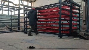 Стеллажи для хранения листового металла