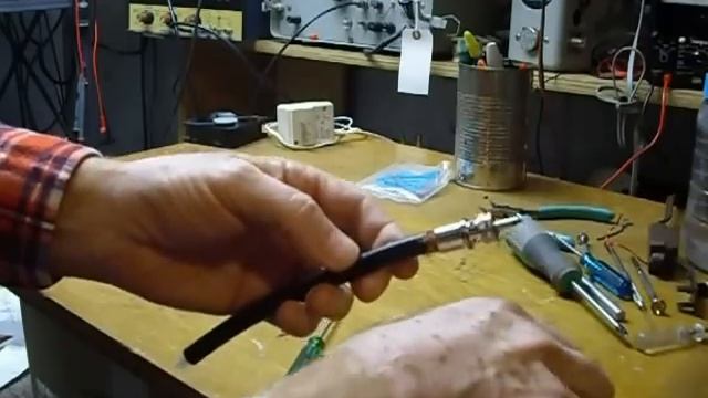 PL259, Install a PL259 the easy way, Coax connector, PL259 with no soldering смотреть онлайн