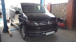 Замена топливного фильтра на VW Transporter T6  Фольксваген Транспортер 2,0 TDI 2017