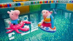 Видео для детей - Свинка Пеппа и Маша Капуки. Видео про игрушки для девочек