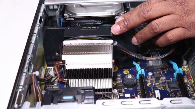 Remove and Replace the Fan Diverter | HP Z2 SFF G4 and HP Z240 SFF Workstations | HP смотреть онлайн
