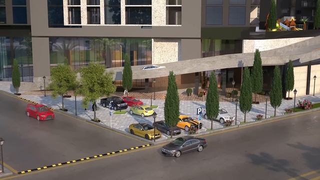 Новый жилой дом "Accent Home" в Батуми на улице Шартава. смотреть онлайн