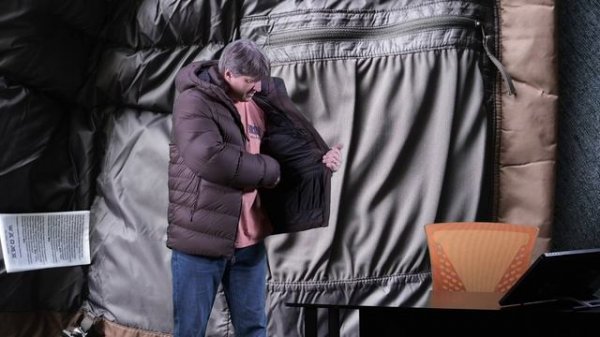 The Helly Hansen Verglas Polar Down Jacket