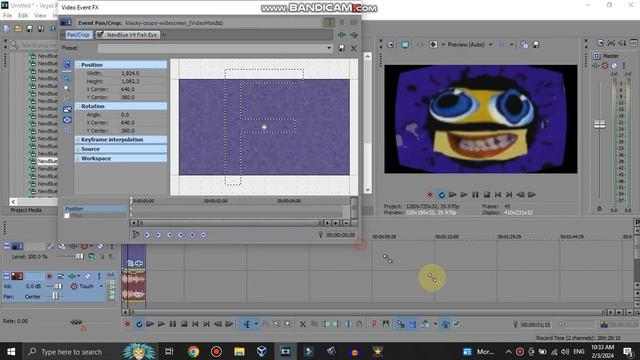 How To Make Videopad Fisheye On Vegas Pro