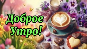 Доброе Утро. Хорошего тебе дня, весеннего настроения!