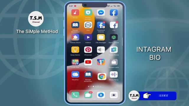 Instagram music bio style 2022।।How to set style bio in Intagram 2022।। Instagram bio।। смотреть онлайн