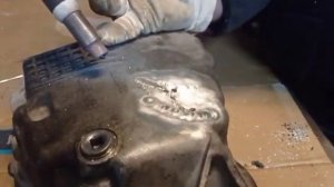 Сварка поддона,силумин|быстрая и качественная работа профессионала