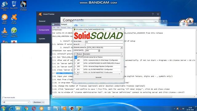 HOW TO INSTALL CATIA V5 R2016 SOFTWEAR WITH CRACK IN WINDOWS 7/ 8/ 8.1/ 10 смотреть онлайн