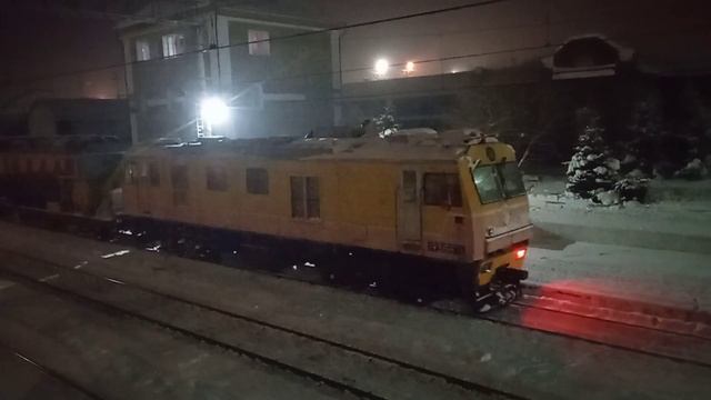 Снегоуборочный Поезд ТЭС ПСС1К-078 Отправился на Новокузнецк-Восточный смотреть онлайн