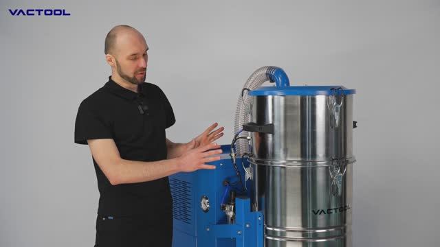 VACTOOL HC55P120 - Видеообзор промышленного пылесоса