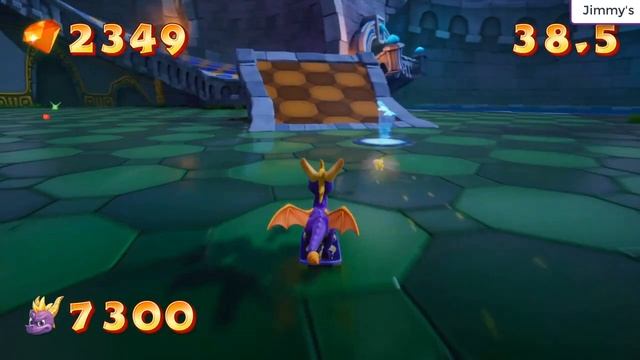Spyro 3 [Reignited Trilogy] - Skateboard Course Record 2 (Enchanted Towers) смотреть онлайн
