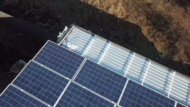 50 kW solar station with composite mounts. 50 квт солнечная станция на креплениях из композита. смотреть онлайн
