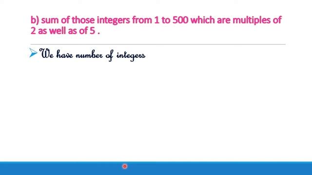 #Find sum of those integers from 1 to 500 which are multiples of 2 or 5? смотреть онлайн