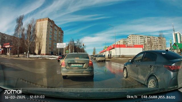 Зеленодольск пр. Победы в Йошкар-Ола март 2025 смотреть онлайн