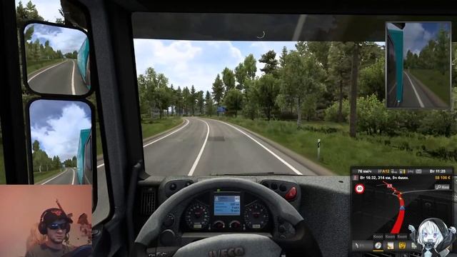 14.08.23 \ Euro Truck Simulator 2 / Везем паллеты в Россию смотреть онлайн