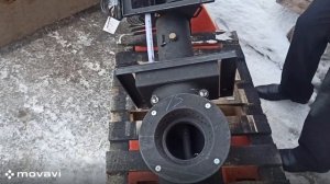 Покупатель из Кемерово. Грузим автоматический котел General Element модель Leader из МногоКотлов