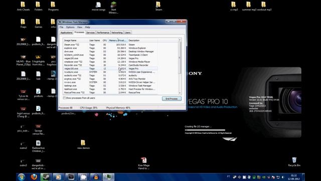 Tutorial: Sony Vegas - How to fix "Creating file I/O manager" смотреть онлайн