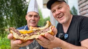 Нежная, сочная котлета в пышной лепешке сомун. Рецепт настоящей сербской плескавицы