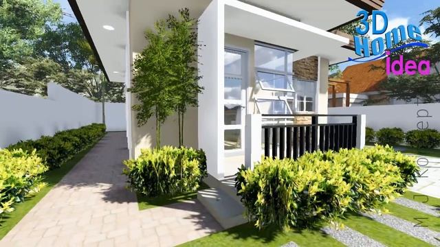House Design Idea (7x10 meters) 3 Bedroom смотреть онлайн