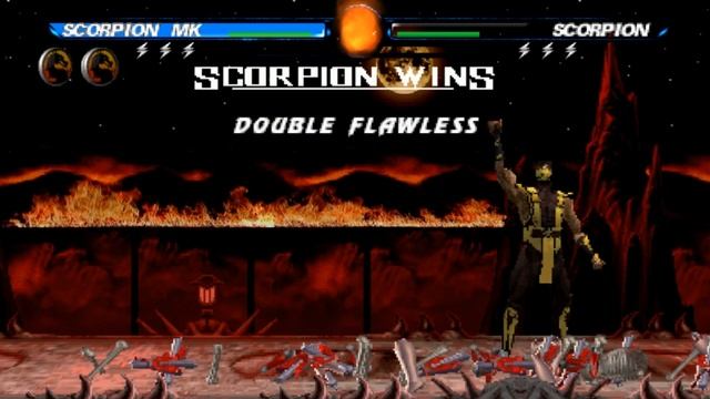 Mortal Kombat Project Krossovers Все Фаталити И Бруталити Скорпиона MK 4 смотреть онлайн