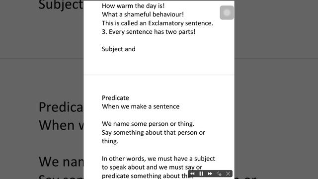 The Sentence eng grammar ppt смотреть онлайн