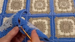 16-03-2025 Как красиво соединить квадраты крючком