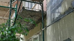 Реставрация балконной плиты