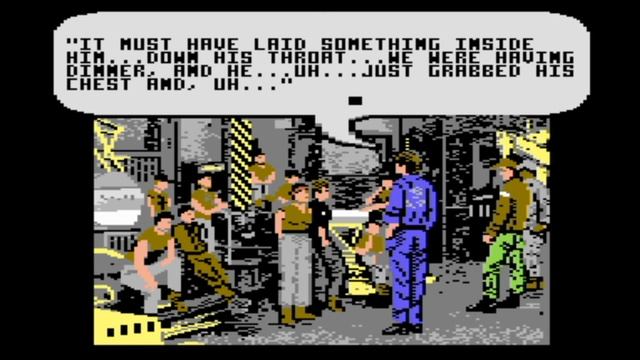 ALIENS - THE COMPUTER GAME (EasyFlash re-release) Commodore 64 смотреть онлайн