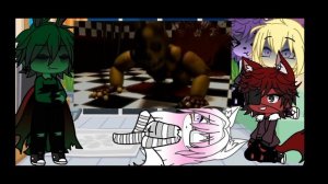 {реакция фнаф 1 на тт проо сплингтрапа} 1/3