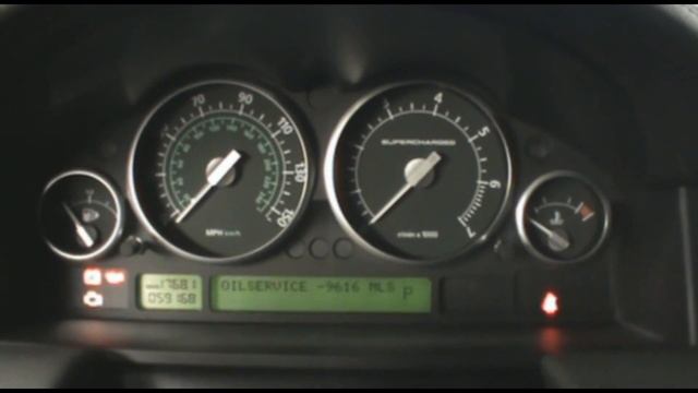 2006 Land Rover Range Rover Dash View & Cold Start смотреть онлайн