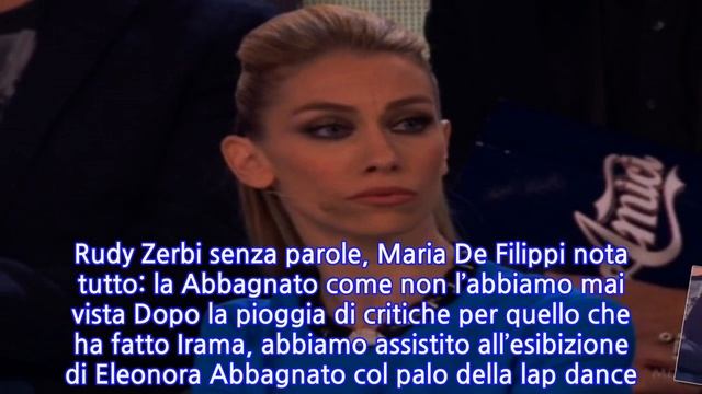 Eleonora Abbagnato Balla La Lap Dance Durante La Semifinale Di Amici Speciali
