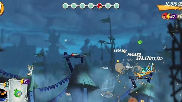 Angry Birds 2 Boss Level 2853 Achievement games AngryBirds2 смотреть онлайн