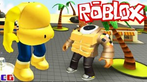 НА МЕНЯ НАПАЛ КАЧОК в РОБЛОКС! Симулятор ТОЛСТЯКА Приключение мульт героя Roblox EATING SIMULATOR