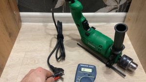 Проверка исправности дрели Oasis DU-60 Eco с помощью мультиметра