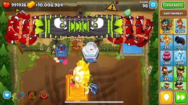God Boosted Long Range Darts Dart Monkey vs Round 98 BTD6 смотреть онлайн