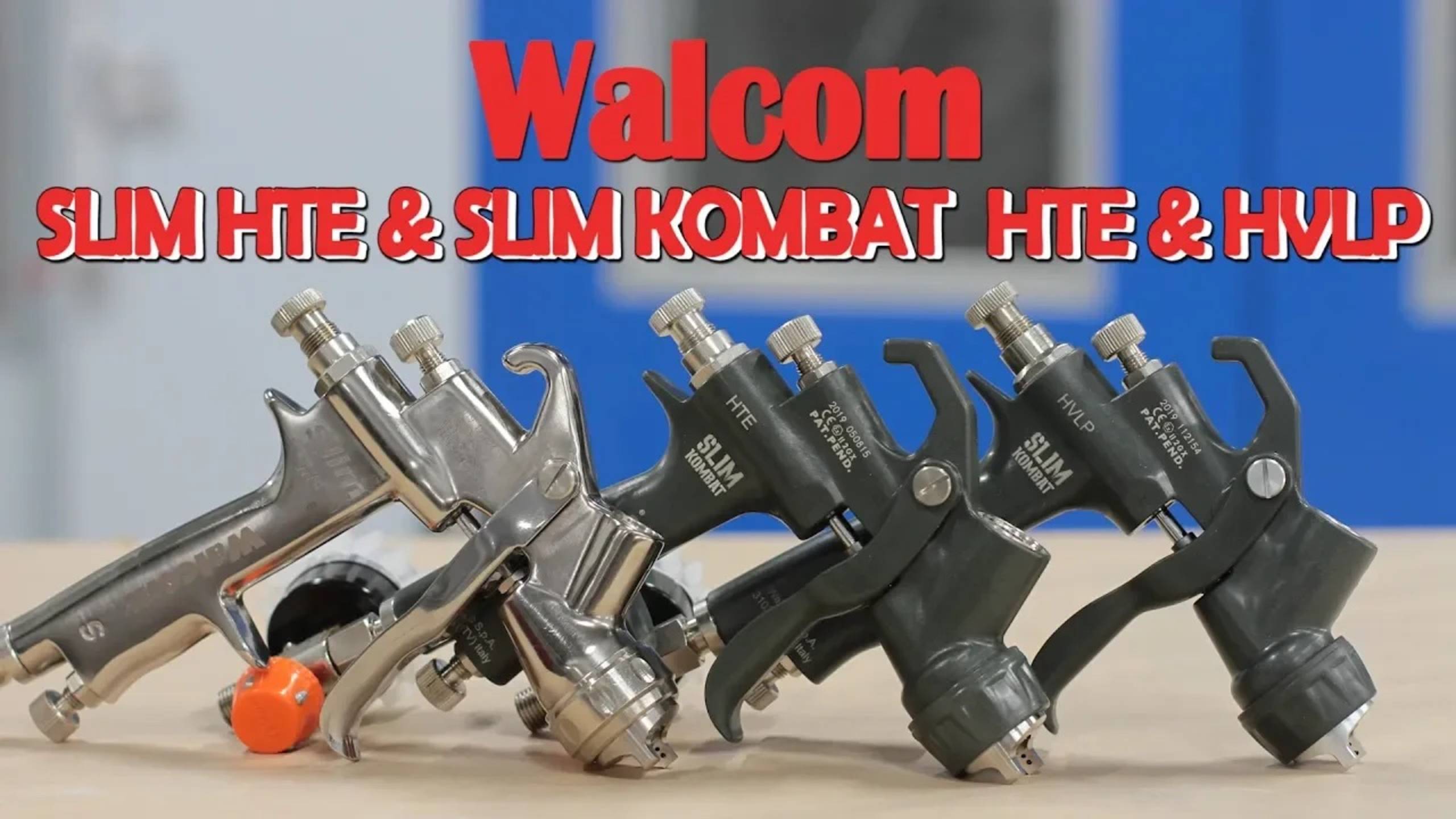 Walcom Slim HTE & Slim Kombat HTE & Slim Kombat HVLP смотреть онлайн