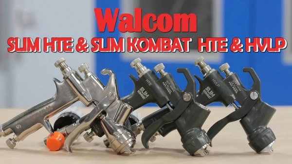 Walcom Slim HTE & Slim Kombat HTE &  Slim Kombat HVLP