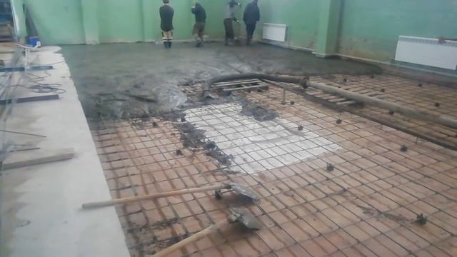 Подача бетона на полы 31.01.20 смотреть онлайн