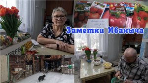 Какие помидоры мы будем сажать, идея для обеда, снова снег
