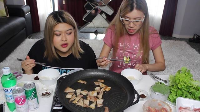 KOREAN BBQ MUKBANG