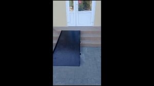 Пандус для склада тележек