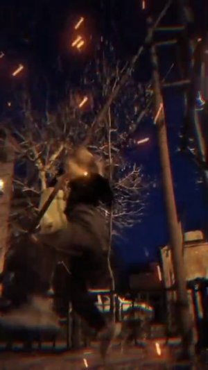 Трюк "Птичка в полёте"