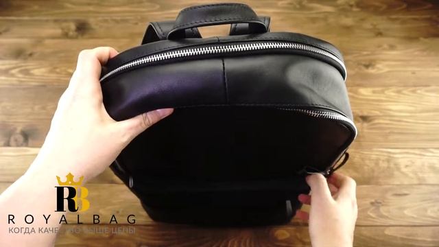 Рюкзак кожаный TIDING BAG 7273A-1 смотреть онлайн