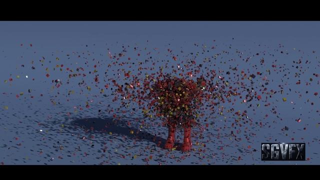 Ra.one Tyflow | 3ds max | VFX tyflow particles generation смотреть онлайн
